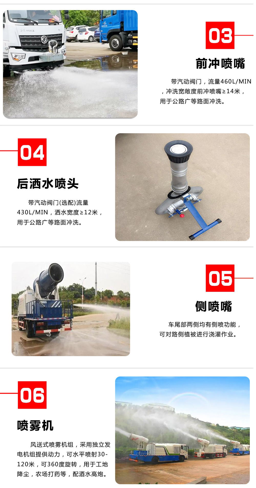 東風D9國六10噸圓罐多功能抑塵車